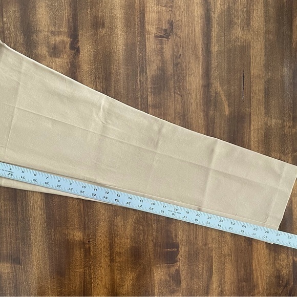 Time and Tru Tan Skinny Four Way Stretch Pants with Side Zipper - Various Sizes - Picture 8 of 15